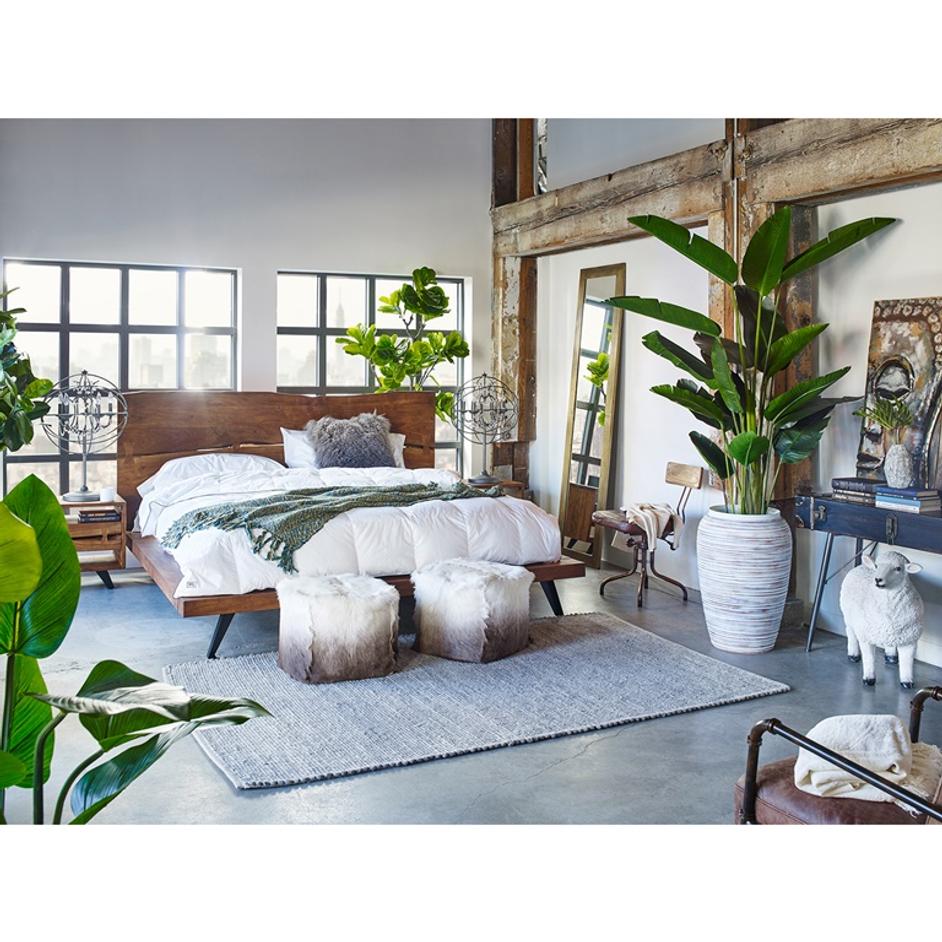 MADAGASCAR PLATFORM BED KING by Moes Home