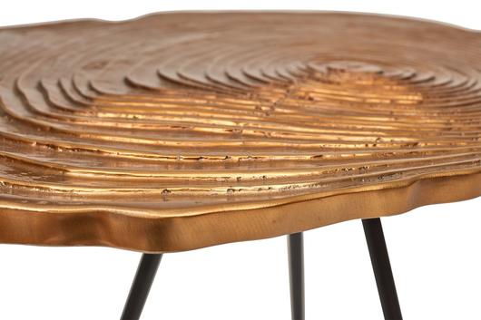 Easton Brass End Table by Urbia Imports