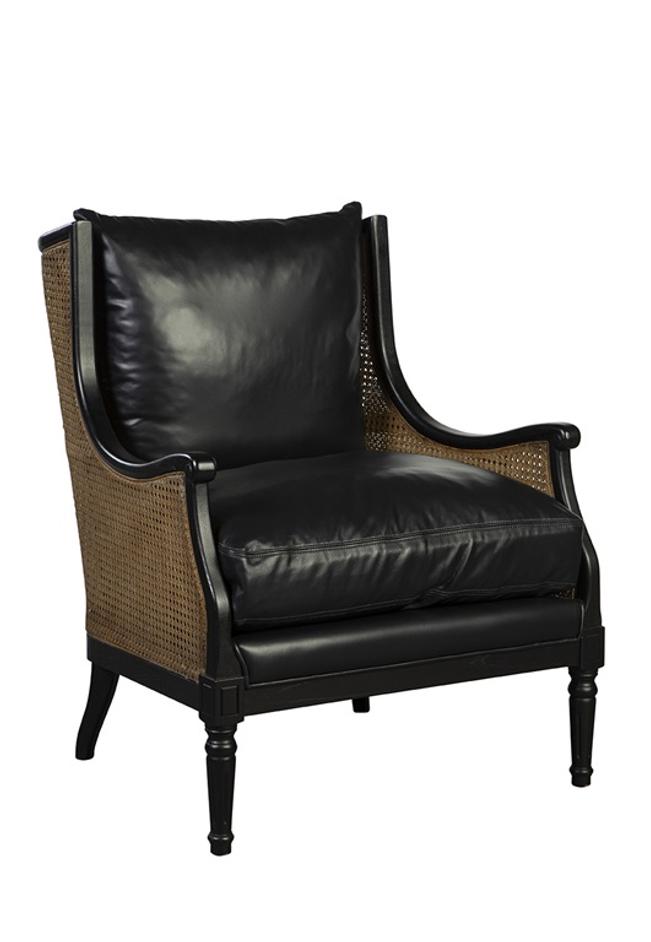 Black Tova Occasional Chair by Furniture Classics