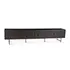 Verbania 98" Plasma Cabinet, Matte Black by Home Trends & Design