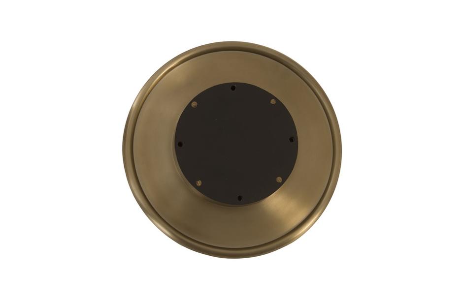 Button Wall Tile, Hammered Metal, Brass Finish by PHILLIPS COLLECTION