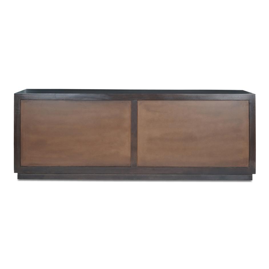 Denman 4 Door Sideboard Dark Brown by Moes Home