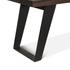 Urban Loft 67-Inch Acacia Wood Dining Bench in Dark Brown Finish by Home Trends & Design