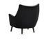 Sorrel Armchair - Polo Club Kohl Grey / Abbington Black by Sunpan