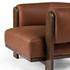 Ira Chair In Brickhouse Cognac by FOUR HANDS
