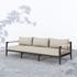 Sherwood Outdoor Sofa 93" in Bronze/Sand by FOUR HANDS