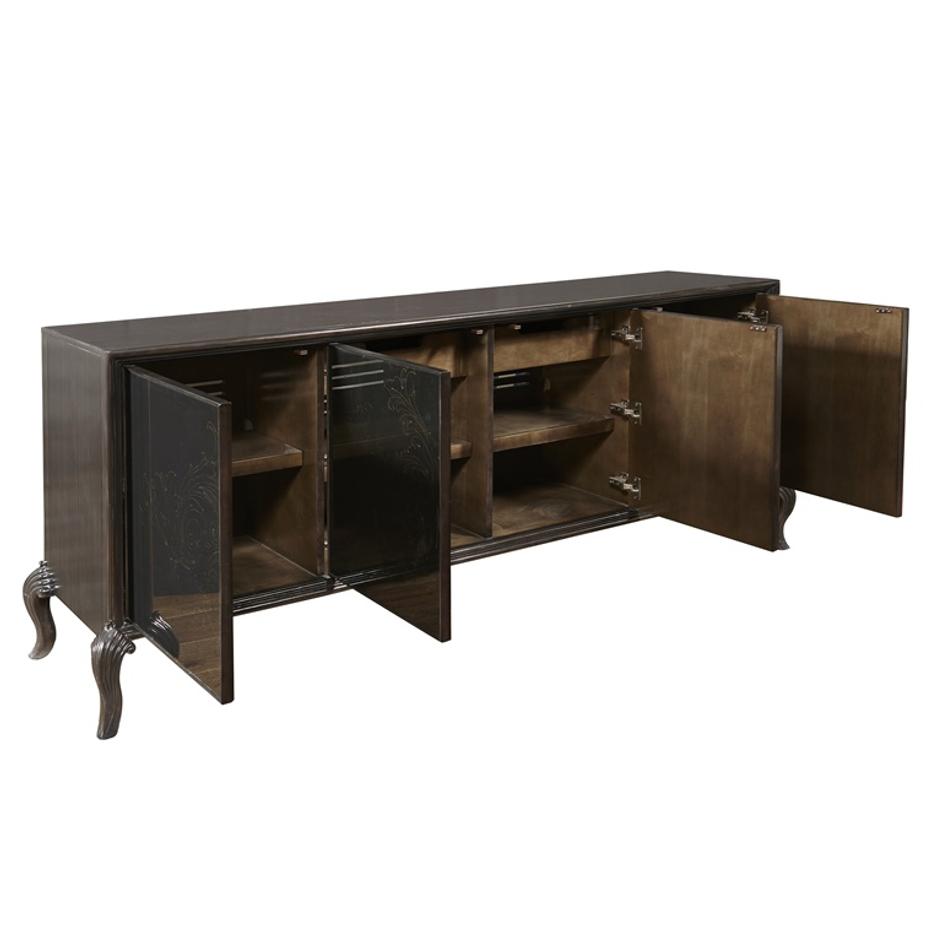 4 Door Media Credenza by Pulaski Furniture