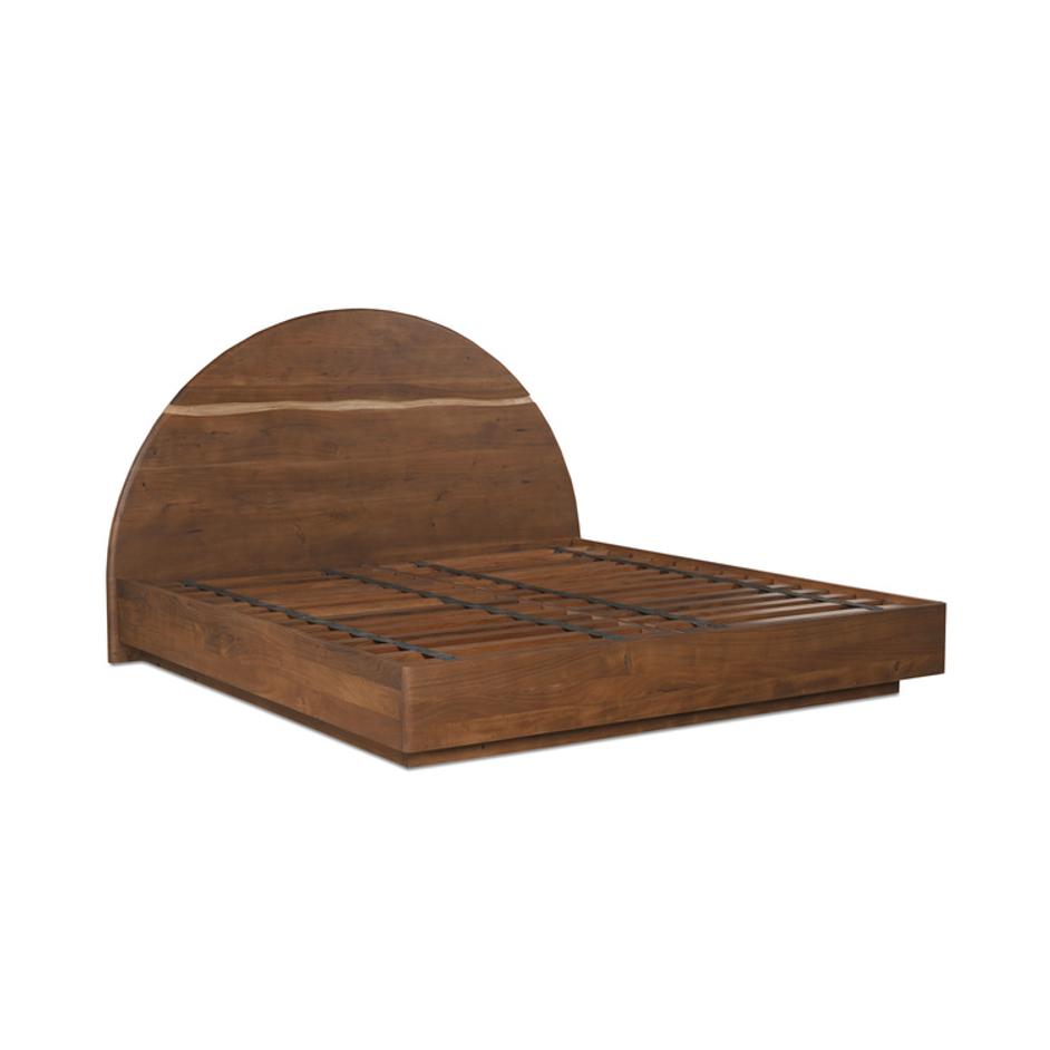 Watson King Bed Brown by Moes Home