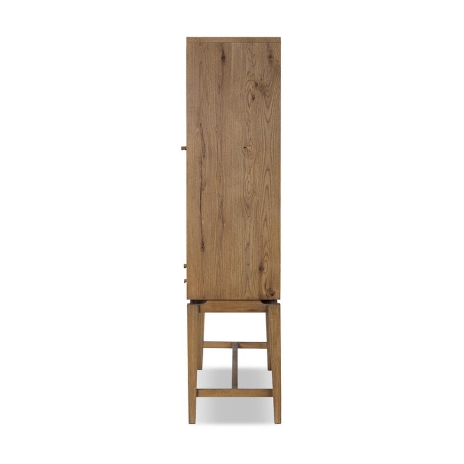 Bergstrom Cabinet - Warm Natural Oak Veneer by Four Hands