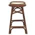 Beyla Rattan Counter Stool In Marble Brown by New Pacific Direct