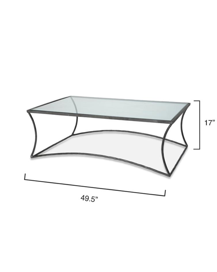 Kai Iron Coffee Table by Jamie Young