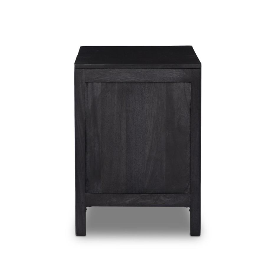 Sydney Large Nightstand - Black Wash by Four Hands