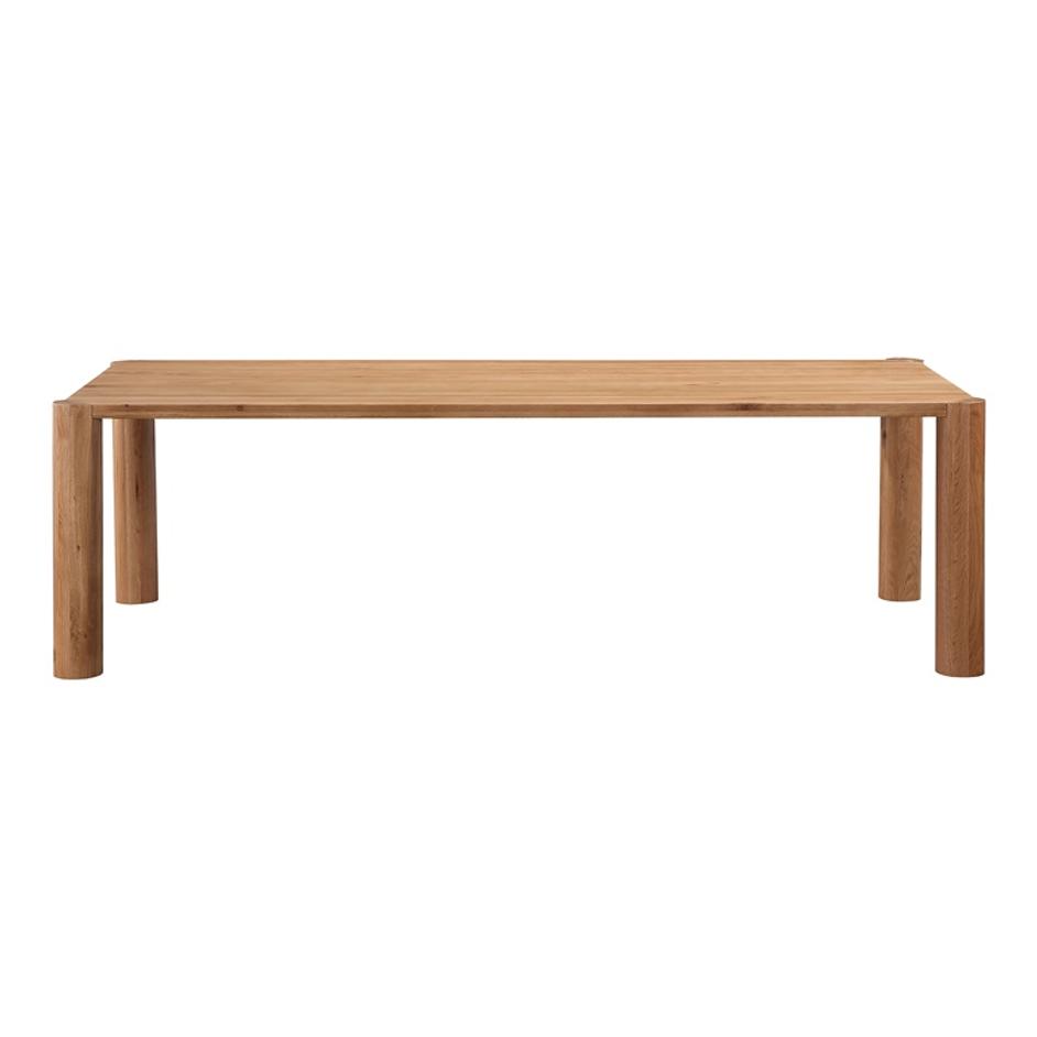 POST DINING TABLE LARGE OAK NATURAL by Moes Home