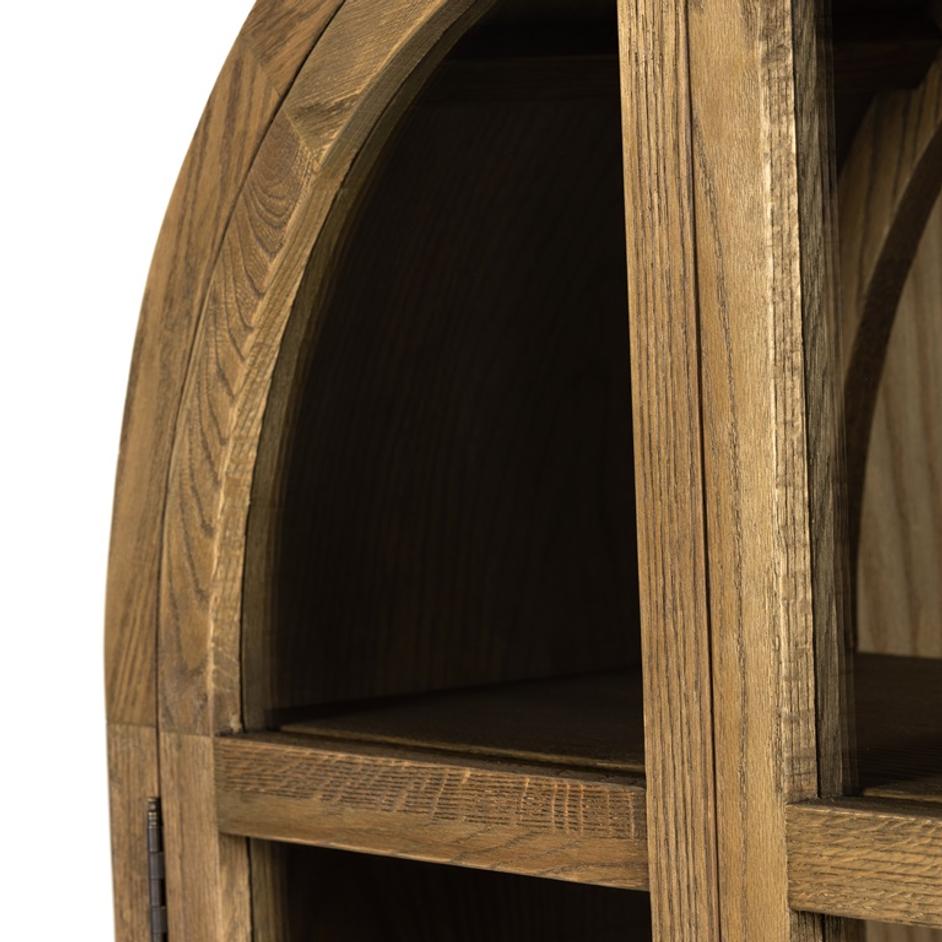 Tolle Cabinet In Drifted Oak Solid by FOUR HANDS
