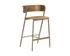 KEANU COUNTER STOOL - ANTIQUE GOLD by Sunpan