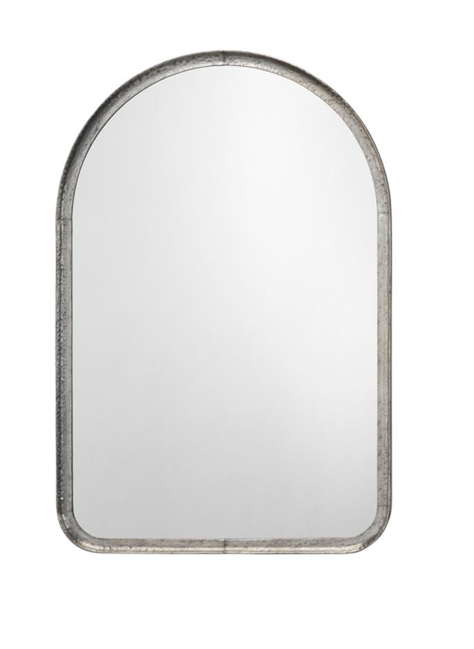 Arch Iron Wall Mirror, Silver by Jamie Young
