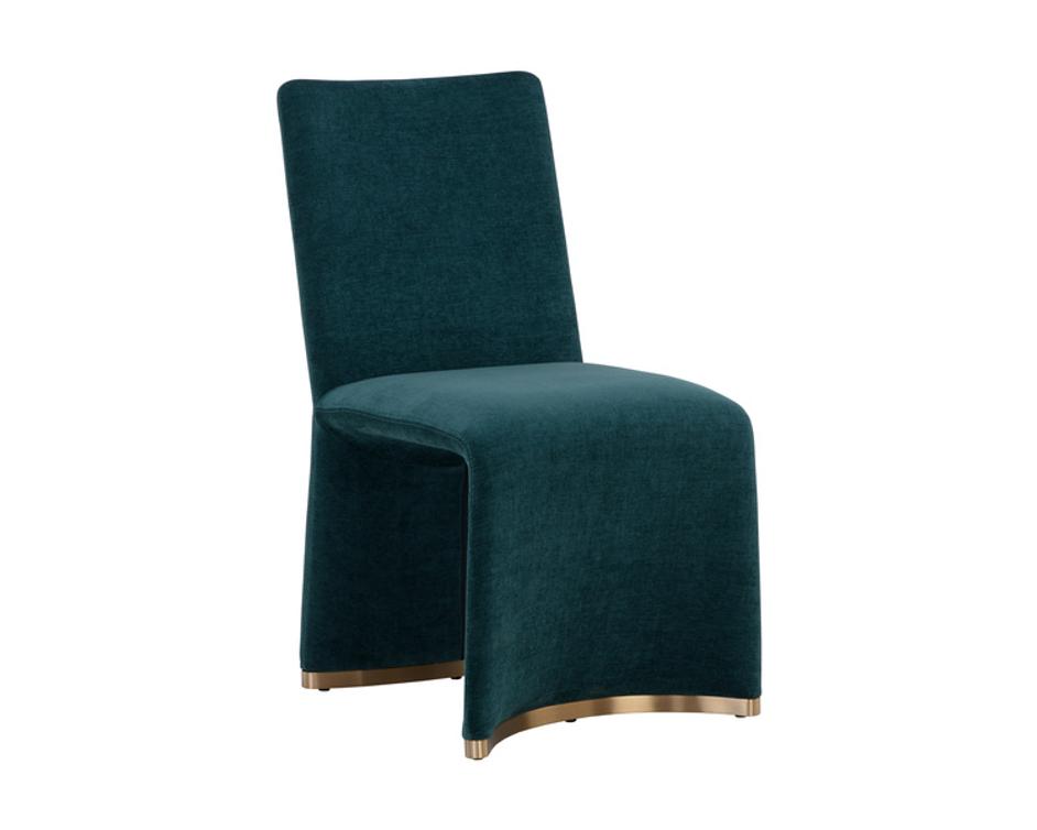 ILUKA DINING CHAIR - DANNY TEAL by Sunpan