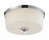 Lamina 3 Light Flush Mount in Chrome  Finish by Z-Lite