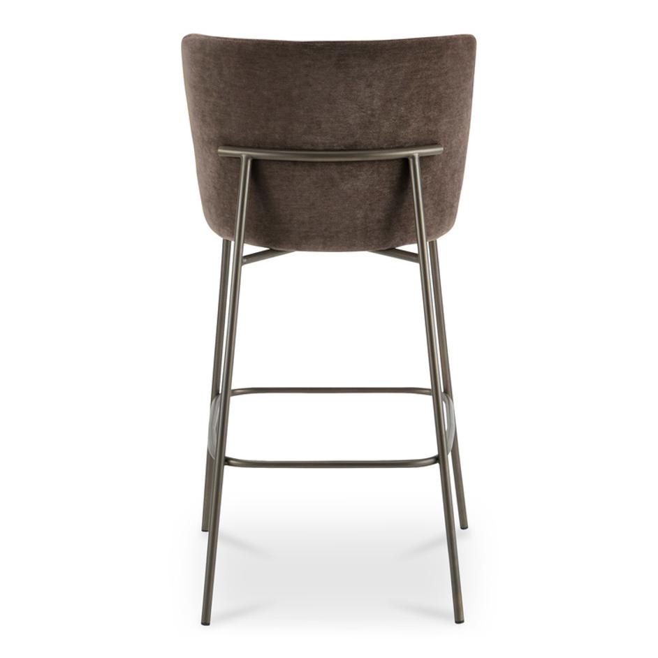 Early Bar Stool Dark Brown by Moes Home
