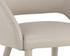 GALEN DINING ARMCHAIR - LINEA LIGHT GREY LEATHER by Sunpan