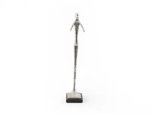 Speak No Evil Sculpture, Silver Leaf, Small by PHILLIPS COLLECTION