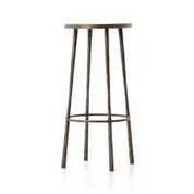 Westwood Barstool in Antique Brass by FOUR HANDS