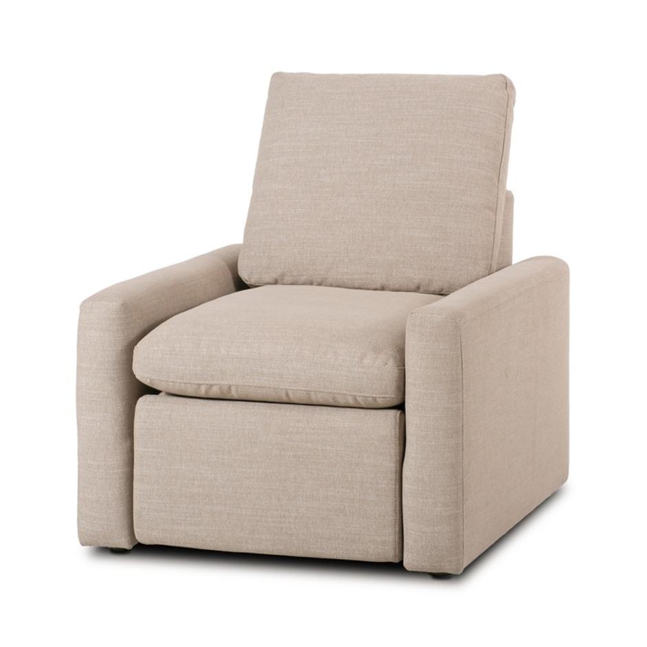 Tillery Power Recliner Accent Chair - Crypton® Nomad Taupe by Four Hands