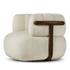 Doss Swivel Chair In Terra Brown Oak by Four Hands