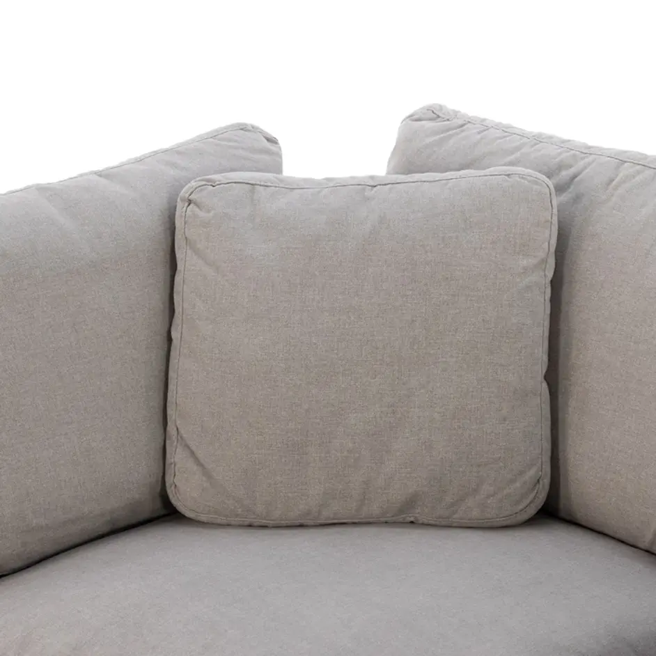 Stevie 2 Pc Sectional Sofa In Dstn Flannel by FOUR HANDS