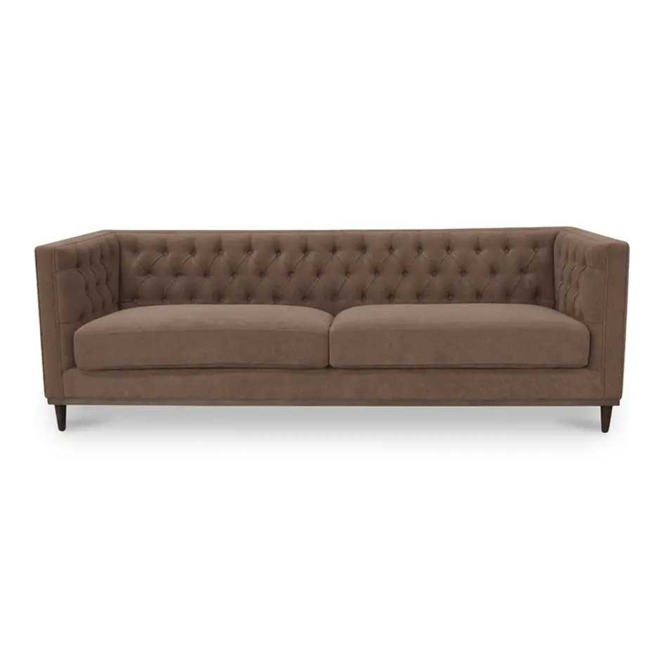 Fielder Sofa Cool Brown by Moes Home