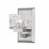 Rubicon 1 Light Wall Sconce in Brushed Nickel Finish by Z-Lite
