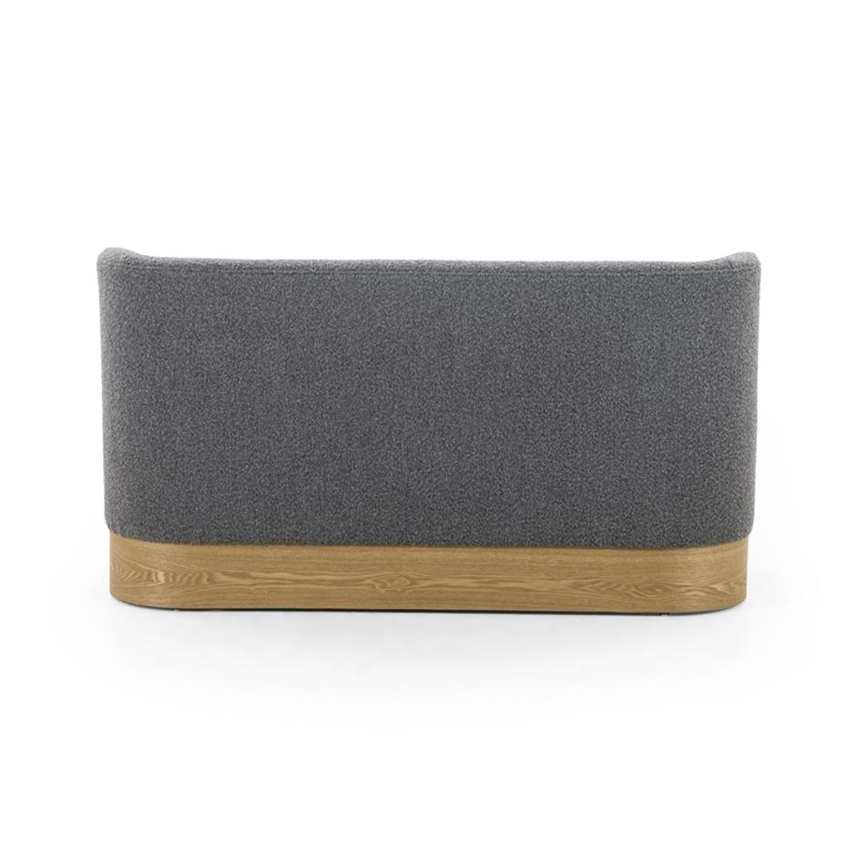 Krista Dining Bench In Knoll Charcoal by FOUR HANDS