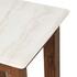 Jessa End Table in Waxed Bleached by FOUR HANDS