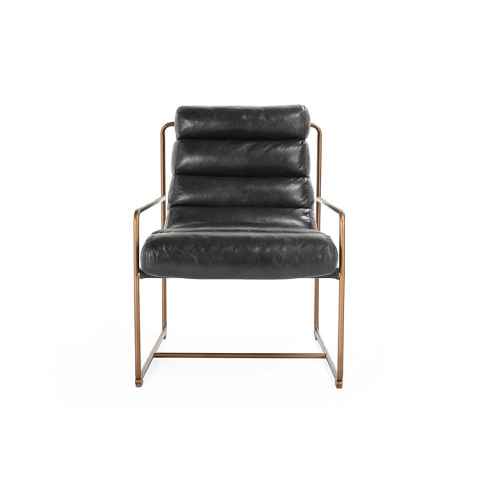 Argo Accent Chair Black by Classic Home