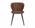 ARABELLA DINING CHAIR - BRAVO COGNAC / NOVEMBER GREY by Sunpan