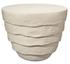 Concentric Fiber Glass Indoor/Outdoor Side Table, Cream White by Jamie Young