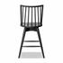 Lewis Swivel Counter Stool in Black Oak by FOUR HANDS