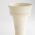 Taras Vase | White- Large by Cyan Design