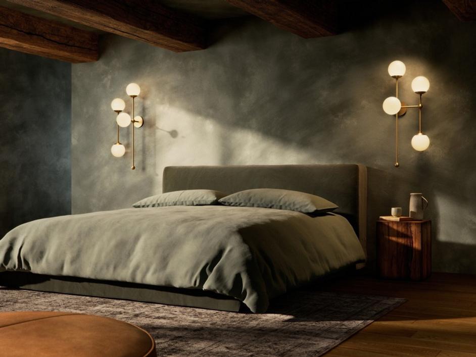 Armstrong 4 R Sconce - Burnished Brass by Four Hands