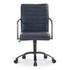 Roy Office Chair Black Leather by Moes Home