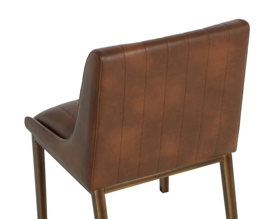HALDEN DINING CHAIR - BRAVO COGNAC by Sunpan
