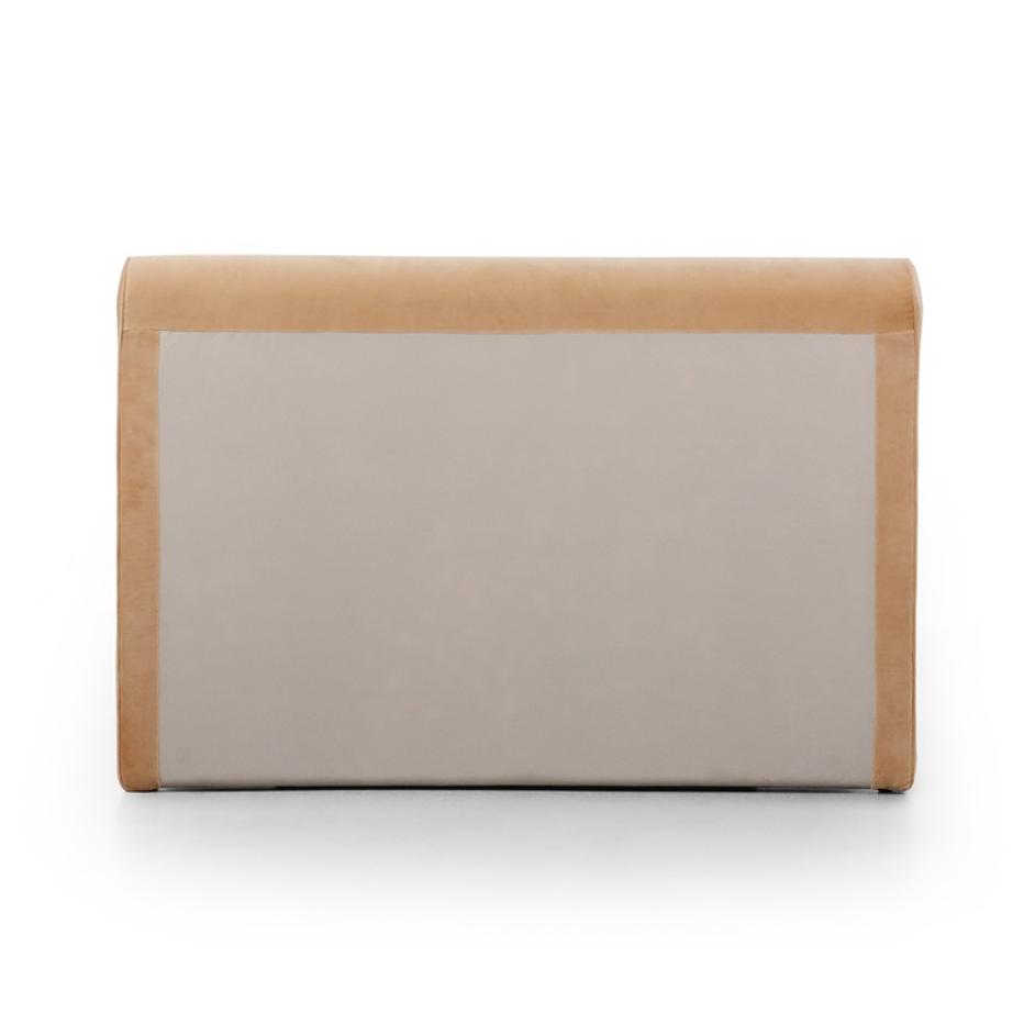 Mitchell Bed In Surrey Camel In Queen by FOUR HANDS