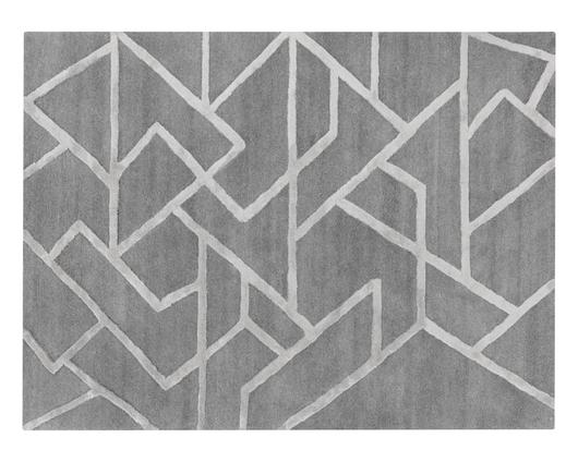 ZIZI HAND-TUFTED RUG - GREY - 9' X 12' by Sunpan