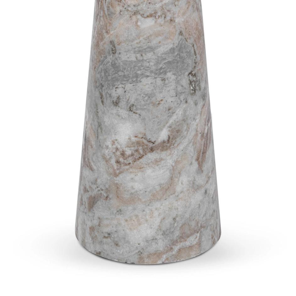 Huxley Marble Round Accent Table by Classic Home