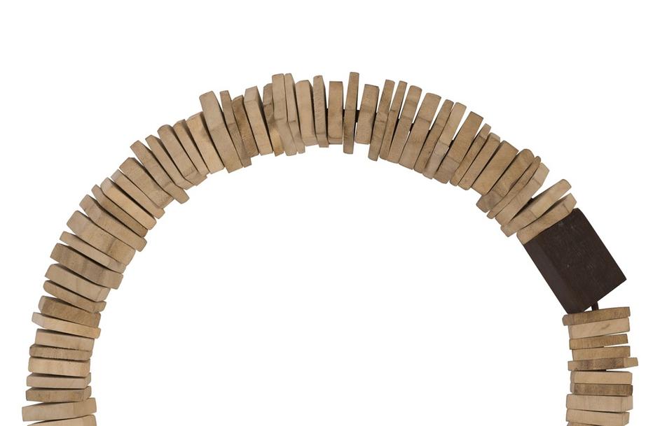 Stacked Wall Ring,  Bleached, Small by PHILLIPS COLLECTION