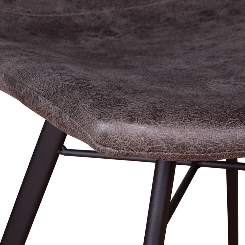 Sam Dining Chair, Charcoal by Home Trends & Design