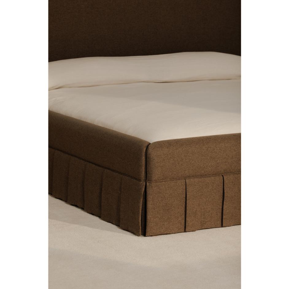 Maren King Bed Brown by Moes Home