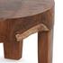 Kariba 15" Round Accent Table Natural by Classic Home