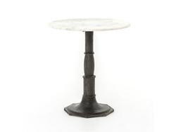 Lucy Side Table-Carbon Wash 24" by FOUR HANDS