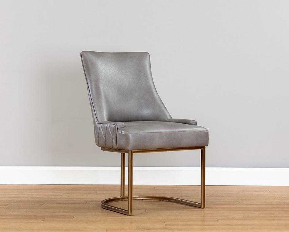 Florence Dining Chair - Bravo Metal by Sunpan